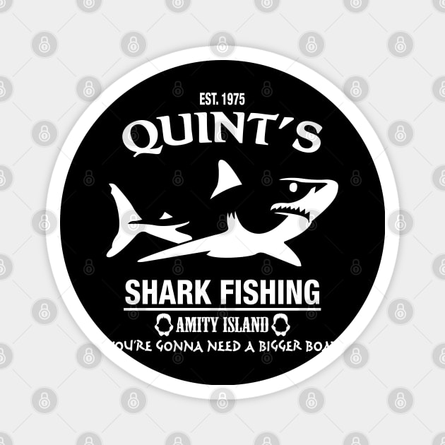 Quint's Shark Fishing Magnet by WhatProductionsBobcaygeon